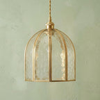 Dome Stained Glass Pendant Light - product view 10