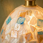 Mosaic Shell Table Pendant Light - product view 7