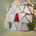 Coastal Mosaic Glass Pendant Light - product view 5