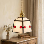 Small Stained Glass Pendant Light - product view 6