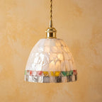 Mosaic Glass Colorful Bohemian Pendant Light by AuroraeGlass