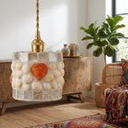 Seashell Mosaic Pendant Light - product view 8