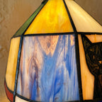 Stained Glass Cat Black Pendant Light - product view 3