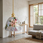Coastal Mosaic Glass Pendant Light - product view 7