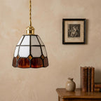 Mini Stained Glass Pendant Light - product view 9