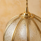 Textured Glass Dome Pendant Light - product view 3