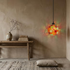 Mosaic Glass Bohemian Eclectic Pendant Light - product view 6