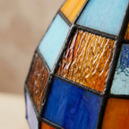 Colorful Stained Glass Dome Pendant Light - product view 2