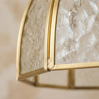 Dome Stained Glass Pendant Light - product view 3
