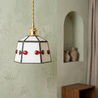 Small Stained Glass Pendant Light - product view 10