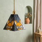 Stained Glass Cat Pendant Light - product view 7