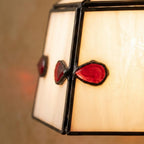 Small Stained Glass Pendant Light - product view 2