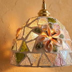 Coastal Mosaic Glass Pendant Light - product view 2