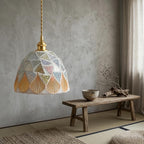 Mosaic Shell Pendant Light - product view 8