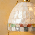 Mosaic Glass Colorful Bohemian Pendant Light - product view 8