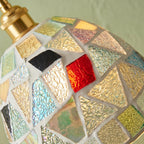 Iridescent Mosaic Glass Pendant Light - product view 4