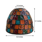 Mosaic Glass Maximalist Eclectic Pendant Light - product view 10