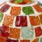 Mosaic Glass Bohemian Eclectic Pendant Light - product view 8
