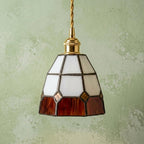 Mini Stained Glass Pendant Light - product view 6