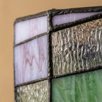 Geometric Stained Glass Art Deco Pendant Light - product view 3
