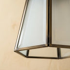 Faceted Glass Pendant Light - product view 2