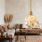 Mosaic Shell Table Pendant Light - product view 3