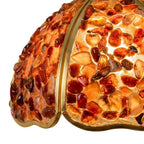 Red Agate Mosaic Glass Pendant Light - product view 8