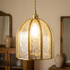 Dome Stained Glass Pendant Light - product view 5