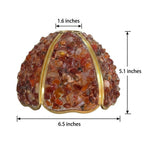 Red Agate Mosaic Glass Pendant Light - product view 9