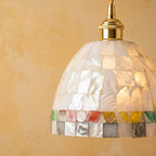 Mosaic Glass Colorful Bohemian Pendant Light - product view 2