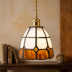 Mini Stained Glass Pendant Light by AuroraeGlass