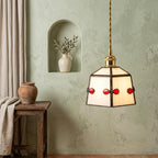 Small Stained Glass Pendant Light - product view 8