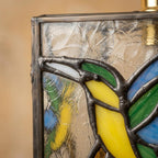 Hummingbird Stained Glass Pendant Light - product view 2