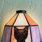Stained Glass Cat Black Pendant Light - product view 2
