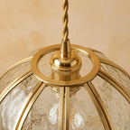 Dome Stained Glass Pendant Light - product view 4
