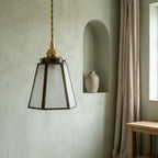 Faceted Glass Pendant Light - product view 6