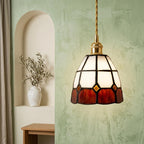 Mini Stained Glass Pendant Light - product view 5
