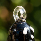 Mini Black Ghost Figurine: Spooky Halloween Desk Decor (20x25mm) by AuroraeGlass — photo 7