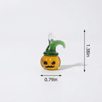 Mini Pumpkin Witch Hat Figurine for Halloween Display by AuroraeGlass — photo 10